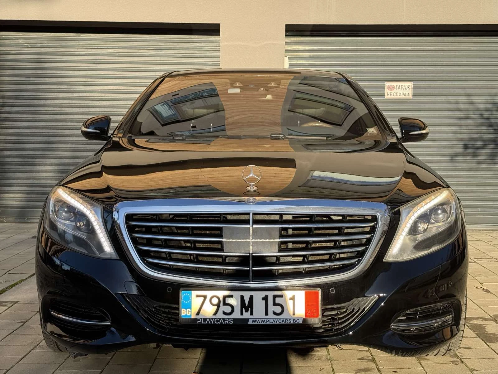 Mercedes-Benz S 550 РЕАЛНИ КМ* ПЕРФЕКТНА* BURMESTER, снимка 1