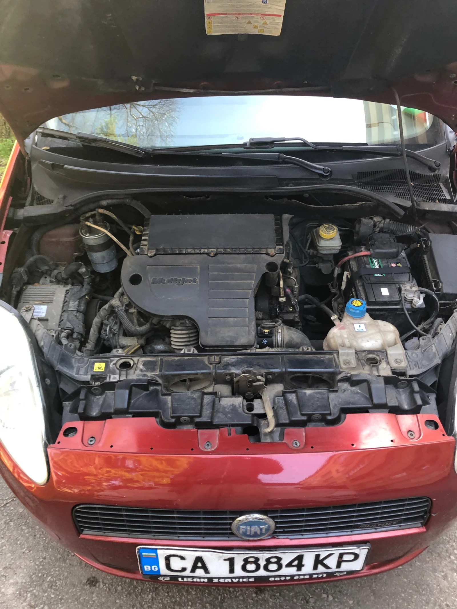 Fiat Punto 1.3 JTD Multijet , снимка 15 - Автомобили и джипове - 54152367
