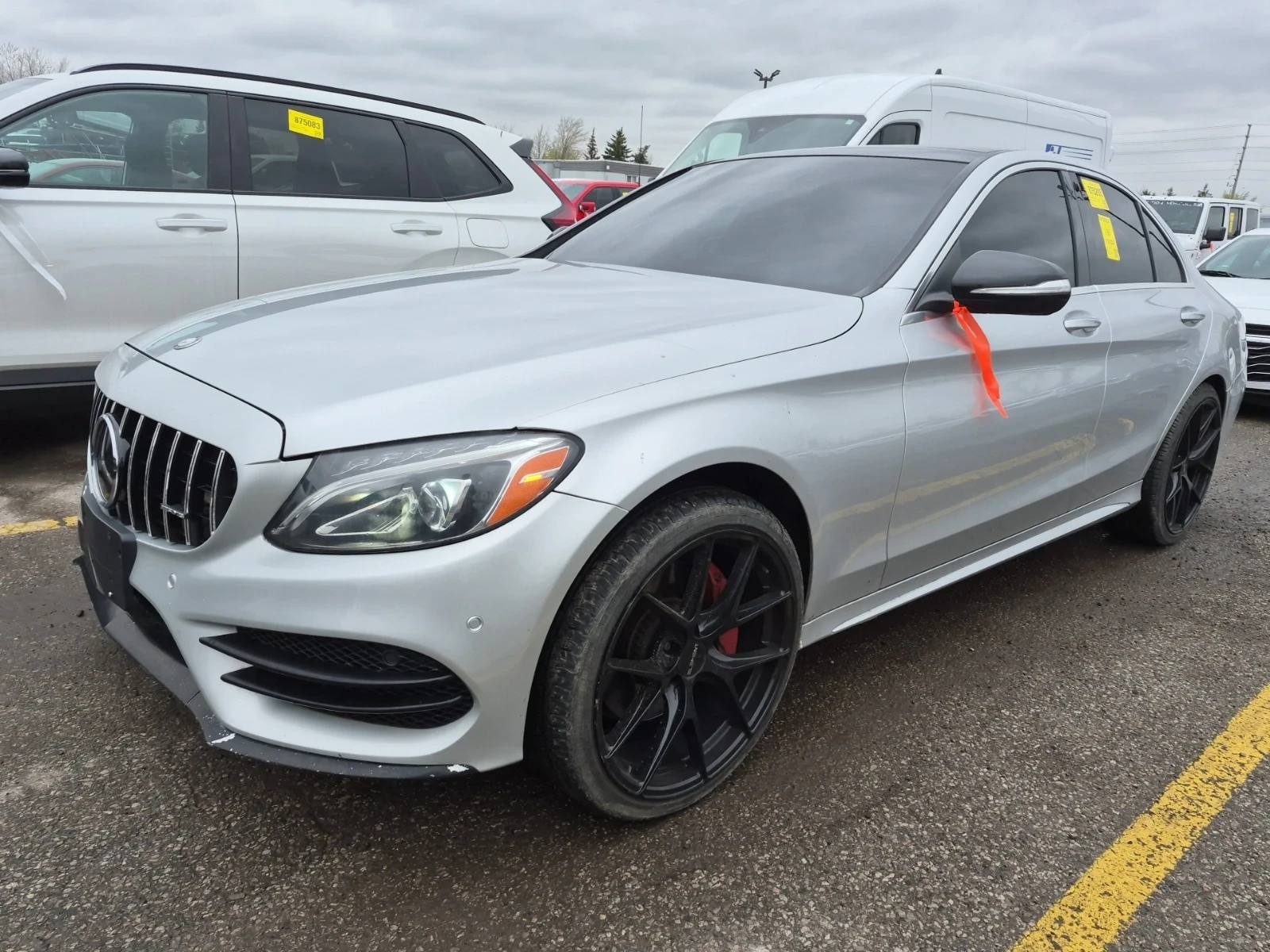 Mercedes-Benz C 400 AMG * BURMESTER * ПАНОРАМА * CARFAX * 