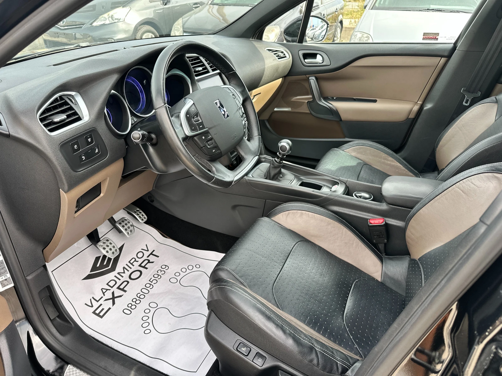 Citroen DS4 2.0HDI SPORT CHIC / Реални КМ / 1-Собственик , снимка 6 - Автомобили и джипове - 54702576