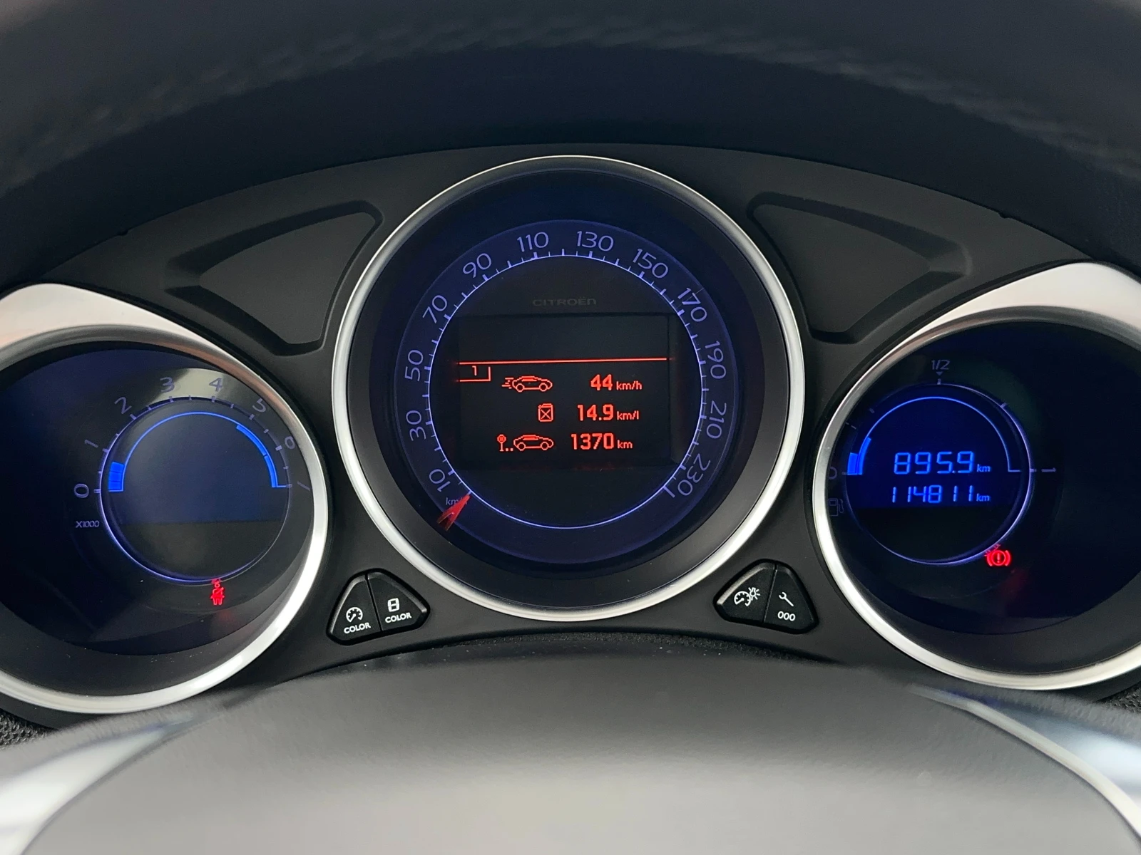Citroen DS4 2.0HDI SPORT CHIC / Реални КМ / 1-Собственик , снимка 16 - Автомобили и джипове - 54702576