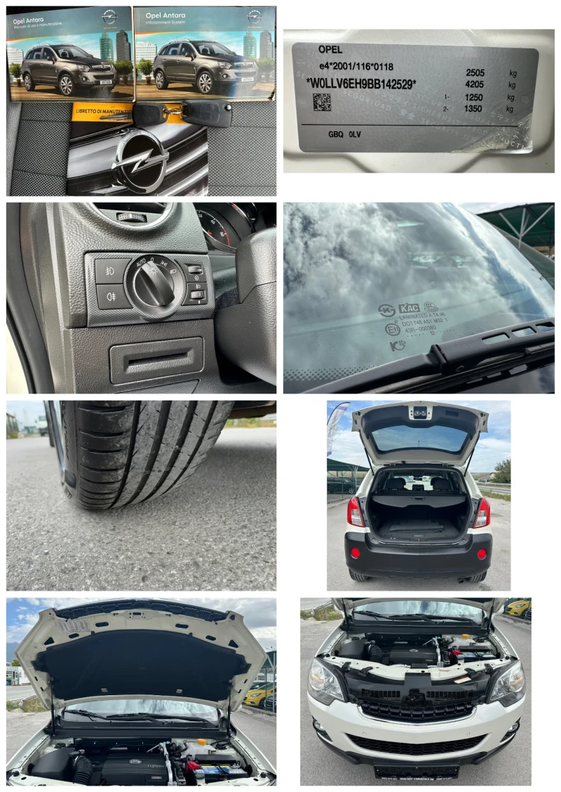 Opel Antara 2.2-CDTI-AUTOMAT-PODGREV-KOJA-FACE-190.000km-NEW, снимка 17 - Автомобили и джипове - 47463112