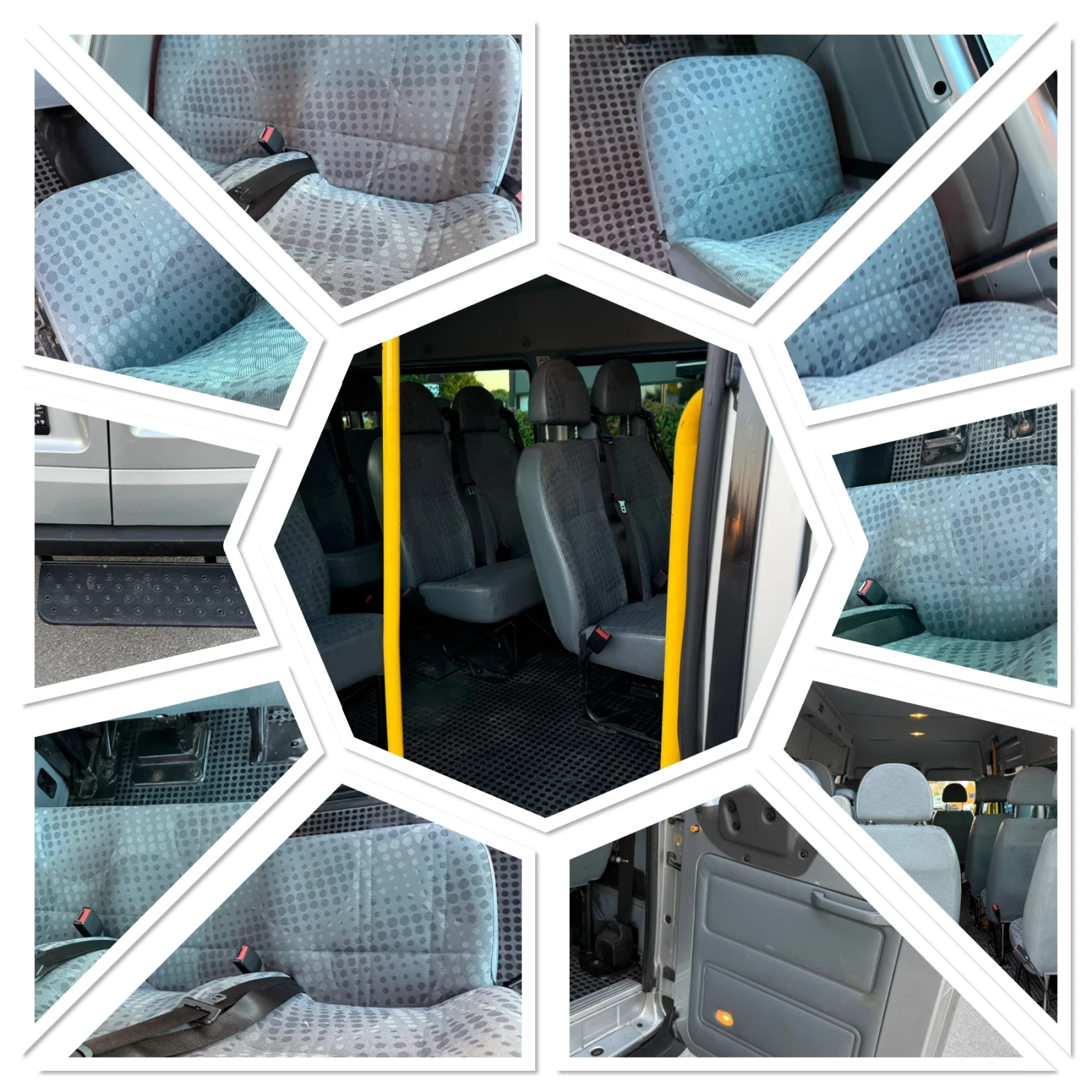 Ford Transit * 350М* ЕВРО5А* КЛИМАТИК* ТАХОГРАФ* ТЕМПОМАТ* , снимка 14 - Бусове и автобуси - 55077136