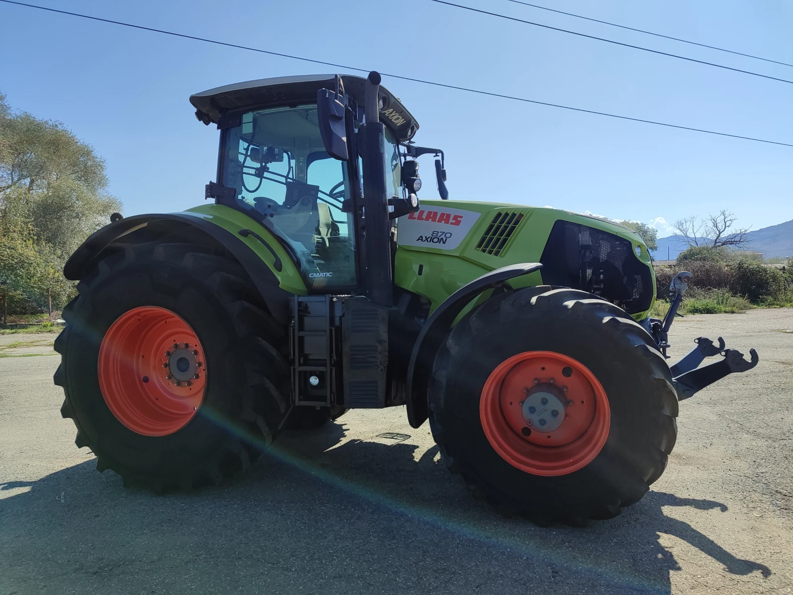 Трактор Claas AXION 870-разпродажба - изображение 3