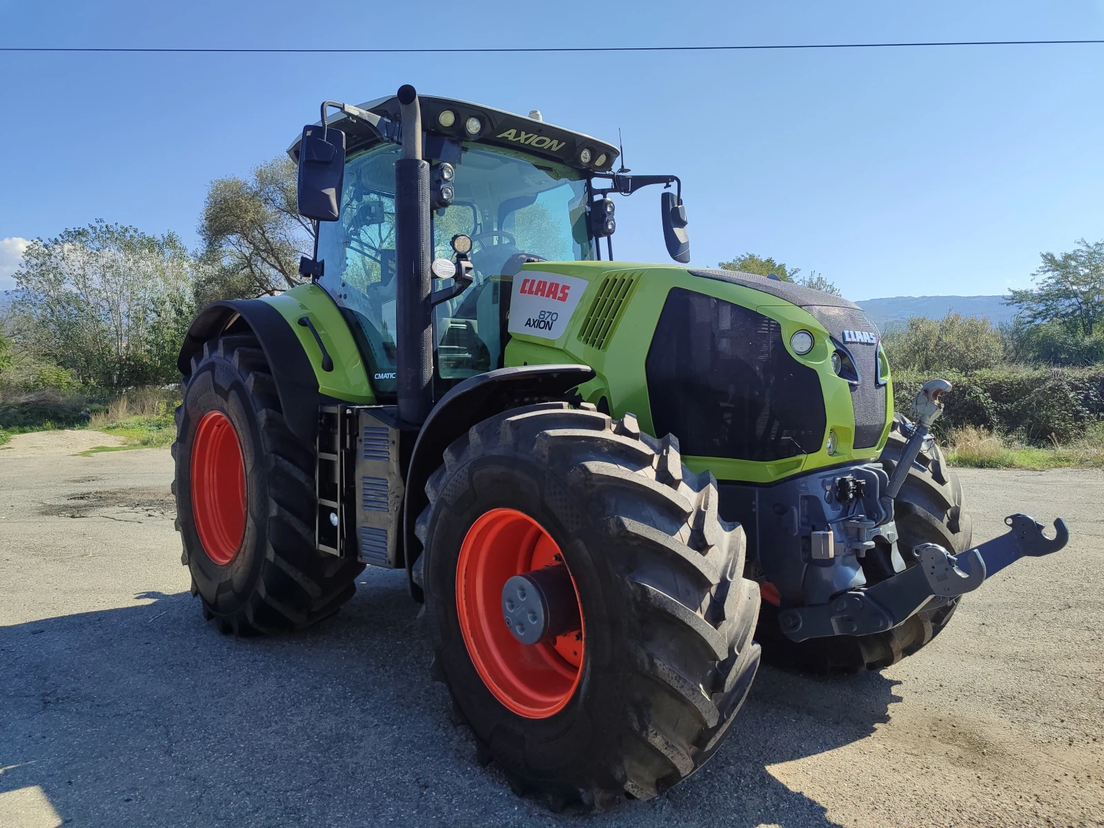 Трактор Claas AXION 870-разпродажба - изображение 2