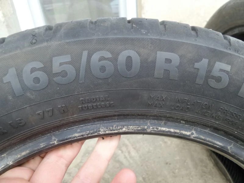 Гуми Летни 165/60R15, снимка 5 - Гуми и джанти - 17931331