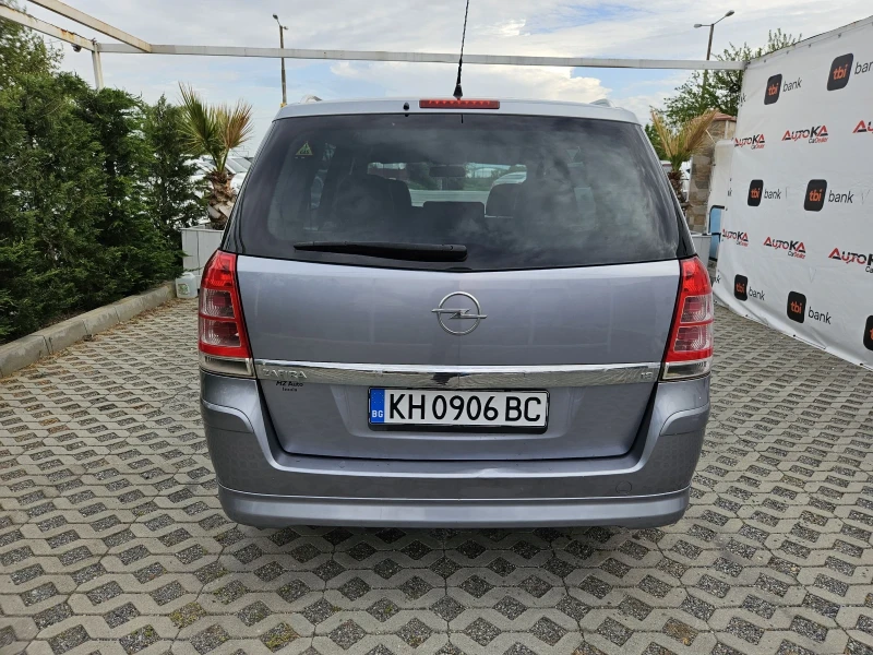 Opel Zafira 1.8i-140кс= ГАЗ= 7МЕСТА= КЛИМАТРОНИК= FACE, снимка 4 - Автомобили и джипове - 50168416