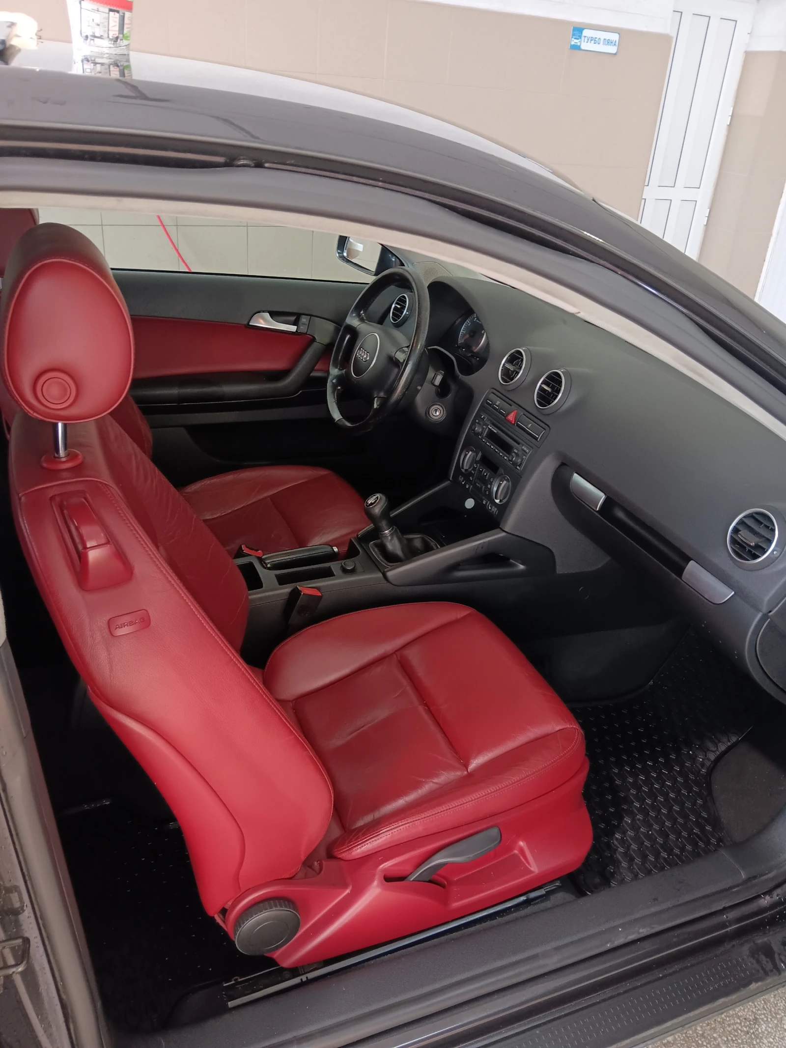 Audi A3 1.6i-102к.с-КУПЕ-РЕГИСТРИРАН-КОЖА-ТЕГЛИЧ - изображение 6