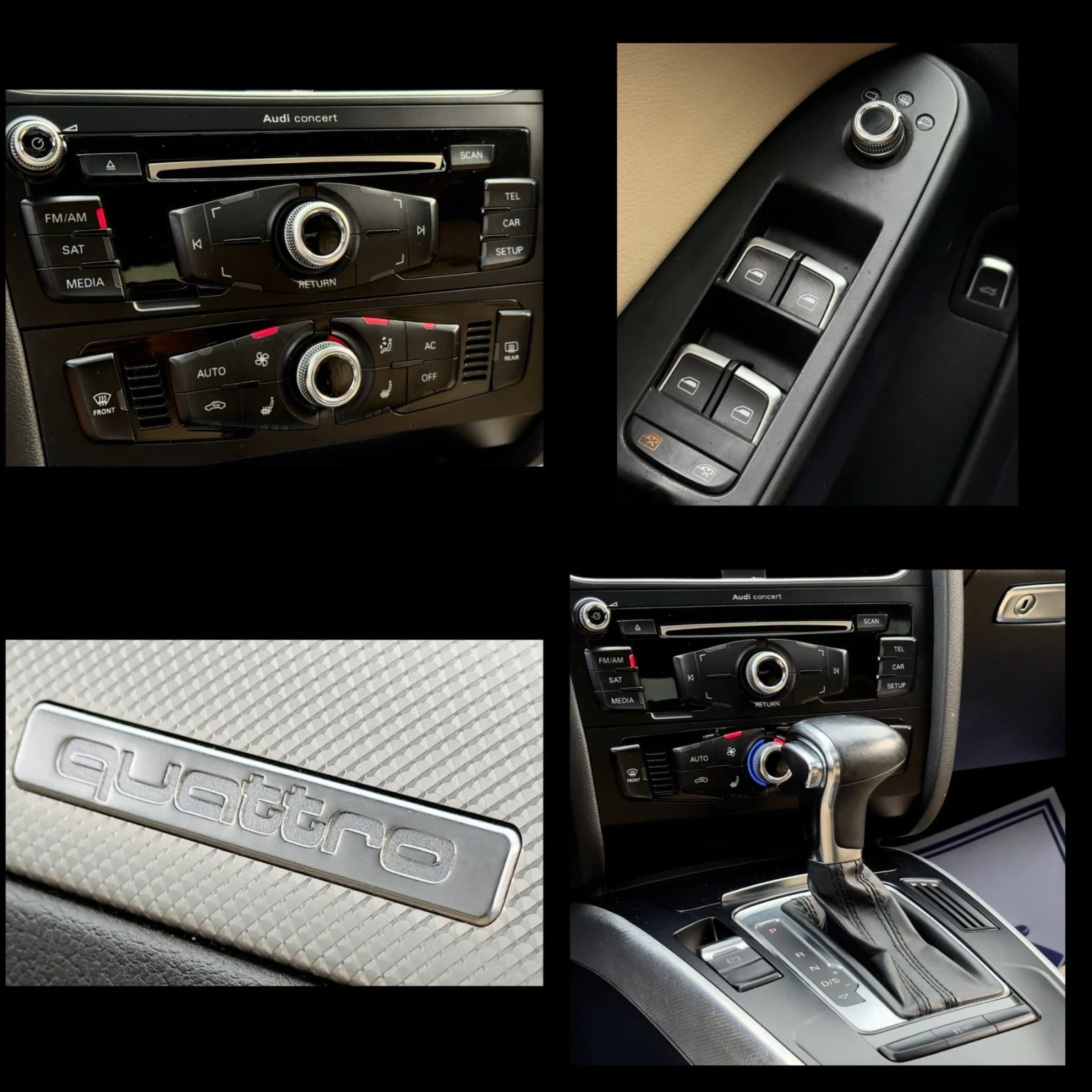 Audi A4 2.0Turbo 8ZF// 4x4* AVTOMAT* LED* FACELIFT, снимка 15 - Автомобили и джипове - 53915722