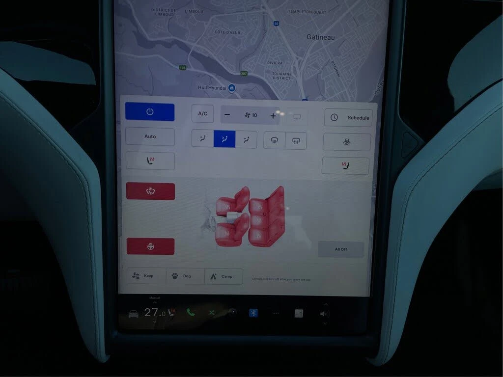 Tesla Model X Long Range Plus AWD/PANO/360CAM/FULL, снимка 12 - Автомобили и джипове - 55122210