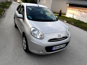 Nissan Micra 1.2i.80k.ВЕРИГА+ КЛИМА. 2011г., снимка 1