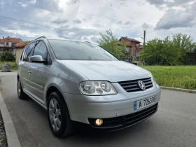 VW Touran 2.0TDI 7-местен с работещ климатроник , снимка 3