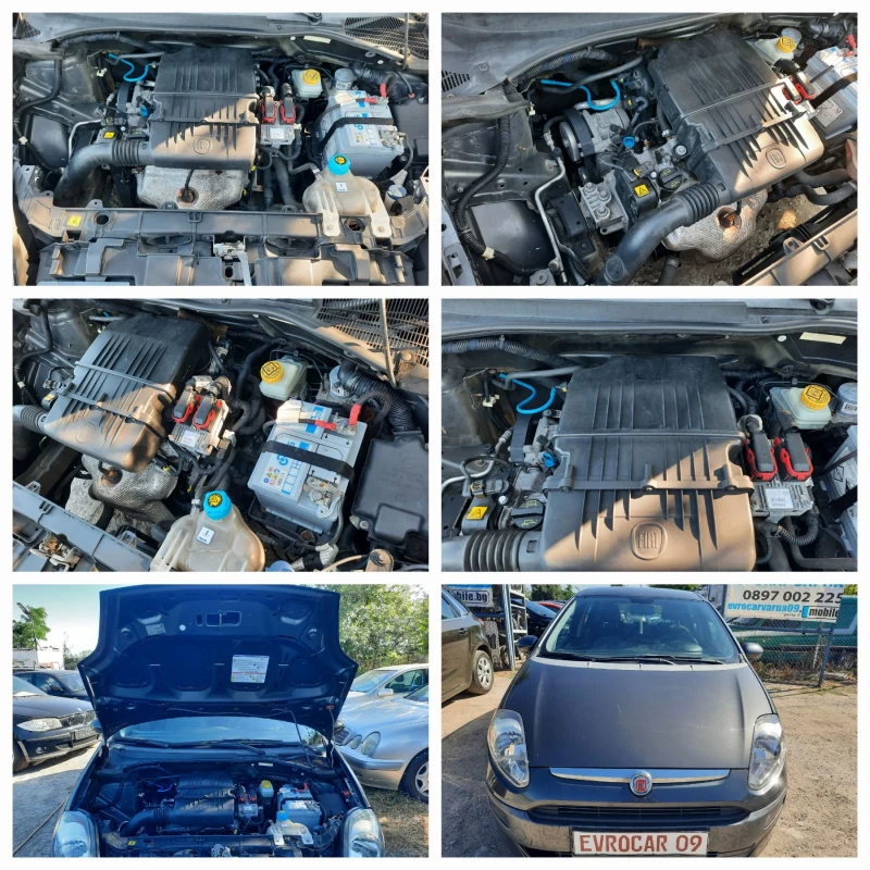 Fiat Punto 2010та 1.4i СТАРИЯ!, снимка 17 - Автомобили и джипове - 52211642