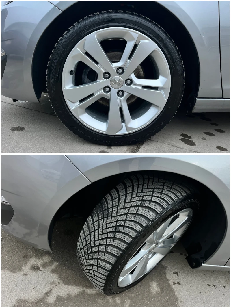 Peugeot 308 1, 6HDI-EURO-6/FULL LED/KEYLES/NAVI/ТОП СЪСТОЯНИЕ!, снимка 17 - Автомобили и джипове - 52789441