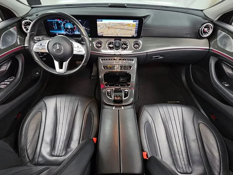 Mercedes-Benz CLS 400 d 4MATIC AMG/ BURMESTER/ 360/ HEADUP/ ������/ DIST | Mobile.bg � ����������� 7