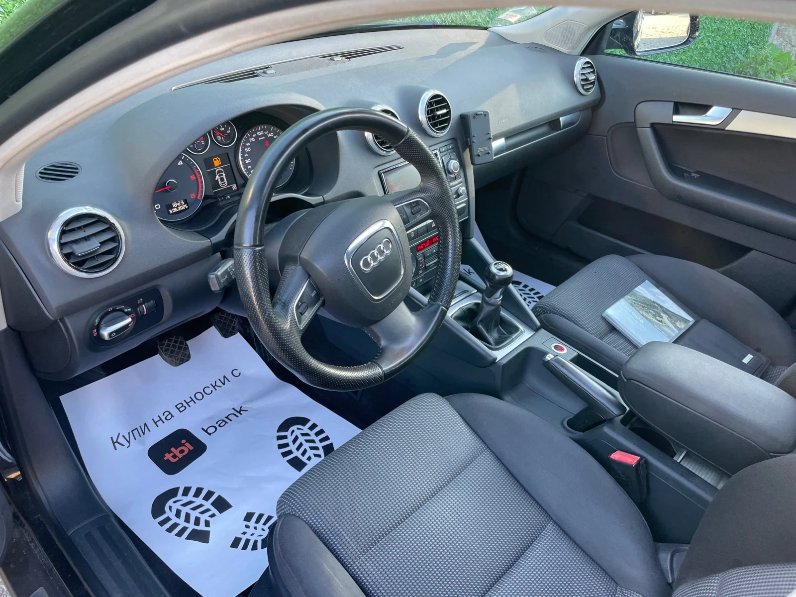 Audi A3 FACE/LED/2012/ПАНОРАМА/NAVI/Нови гуми/Подгрев/ - изображение 9