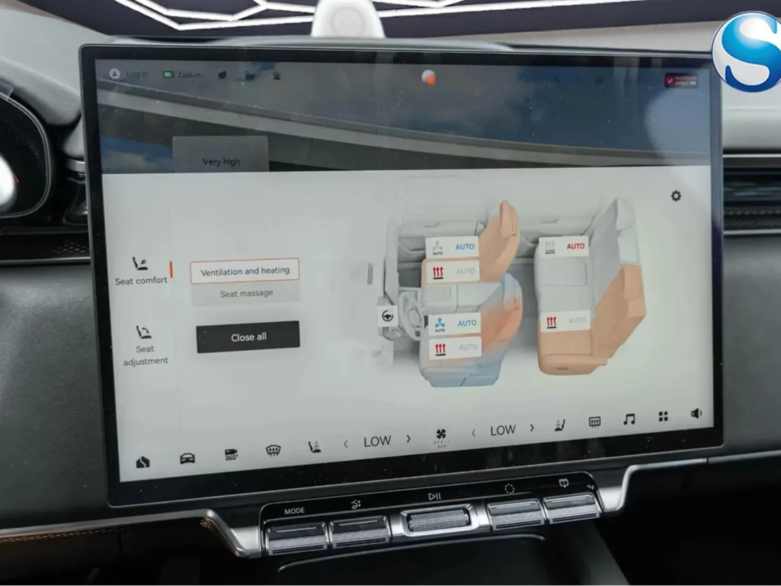 Zeekr 7X AWD 100KWH 646КС. ЧИСТО НОВ COMFORT ПАКЕТ, снимка 12 - Автомобили и джипове - 55463909
