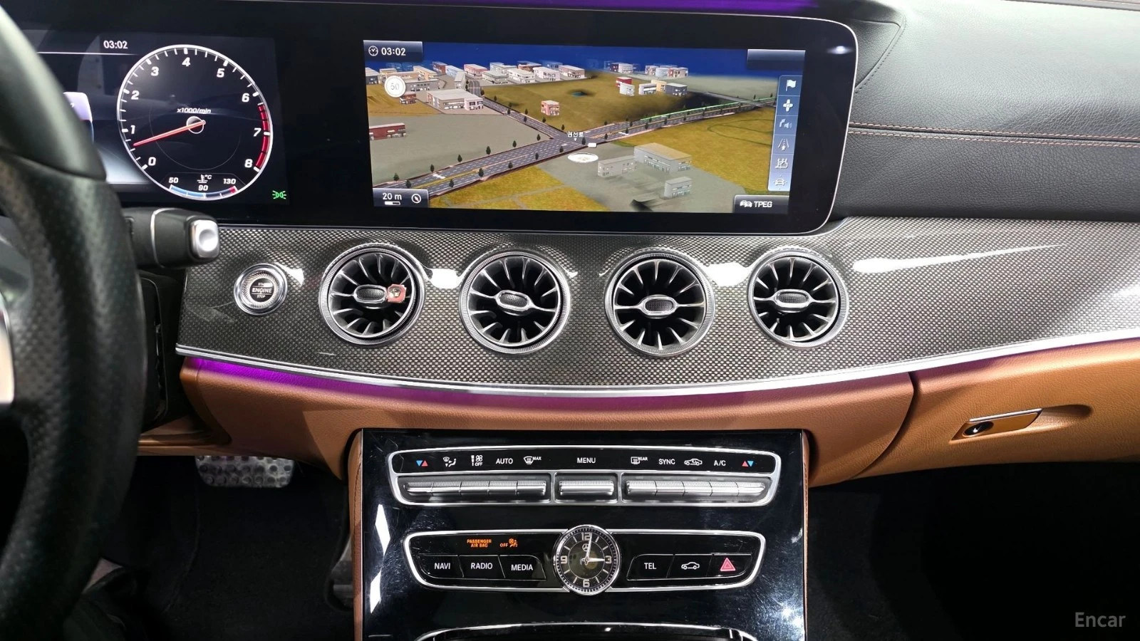 Mercedes-Benz E 400 4MATIC COUPE* HUD* КОЖА* ОБДУХВ* ПАНО* НАВИ, снимка 12 - Автомобили и джипове - 55578373