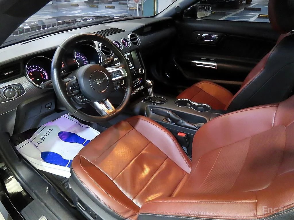 Ford Mustang 2.3* ECO* BOOST* ПОДГРЕВ* КАМЕРА* КЕЙЛЕС, снимка 8 - Автомобили и джипове - 55722475