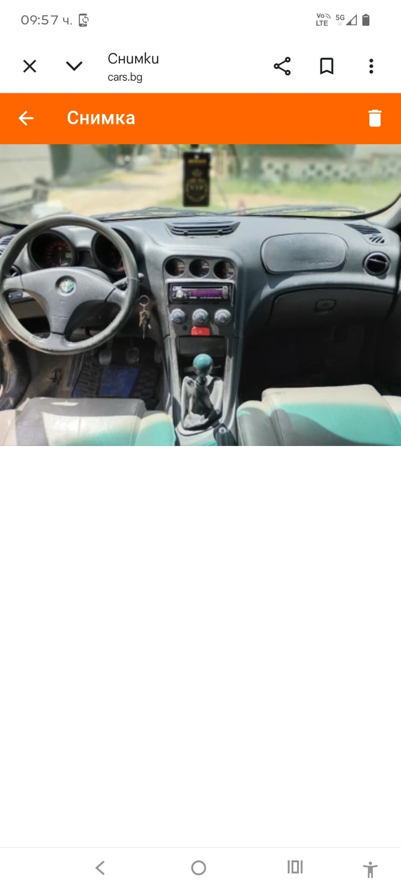 Alfa Romeo 156 sportwagon, снимка 7 - Автомобили и джипове - 55883419