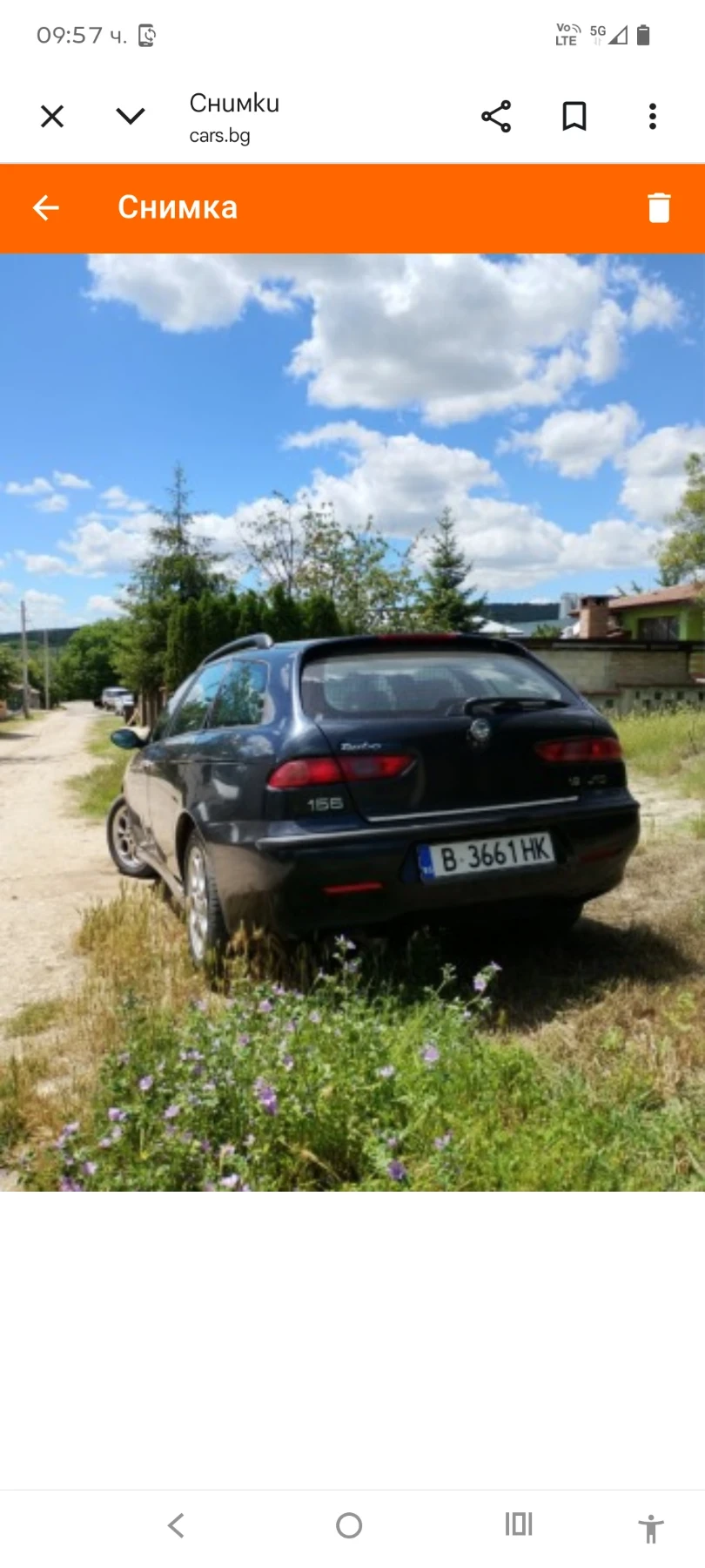 Alfa Romeo 156 sportwagon, снимка 6 - Автомобили и джипове - 55883419