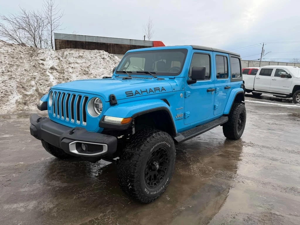 Jeep Wrangler * Unlimited Sahara * CARFAX * БЕЗ ПЪРВОНАЧАЛНА ВНО, снимка 1