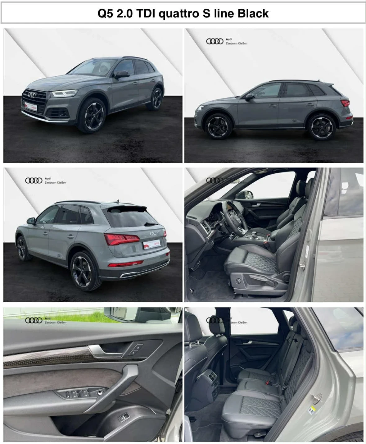 Audi Q5 2.0TDI - S line / Quattro / NardoGrey, снимка 6 - Автомобили и джипове - 55900891