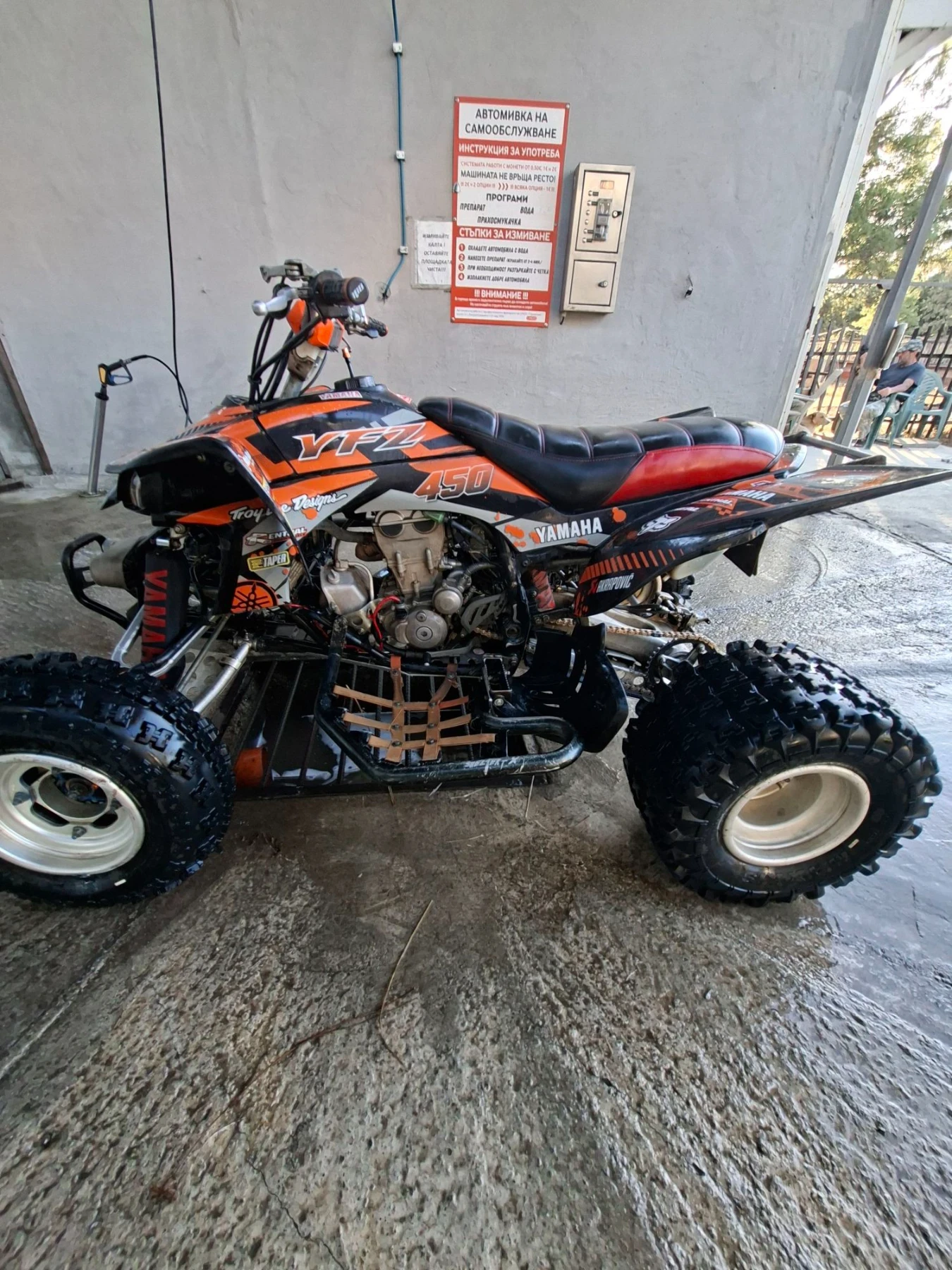 Yamaha Yfz, снимка 8 - Мотоциклети и мототехника - 55834335
