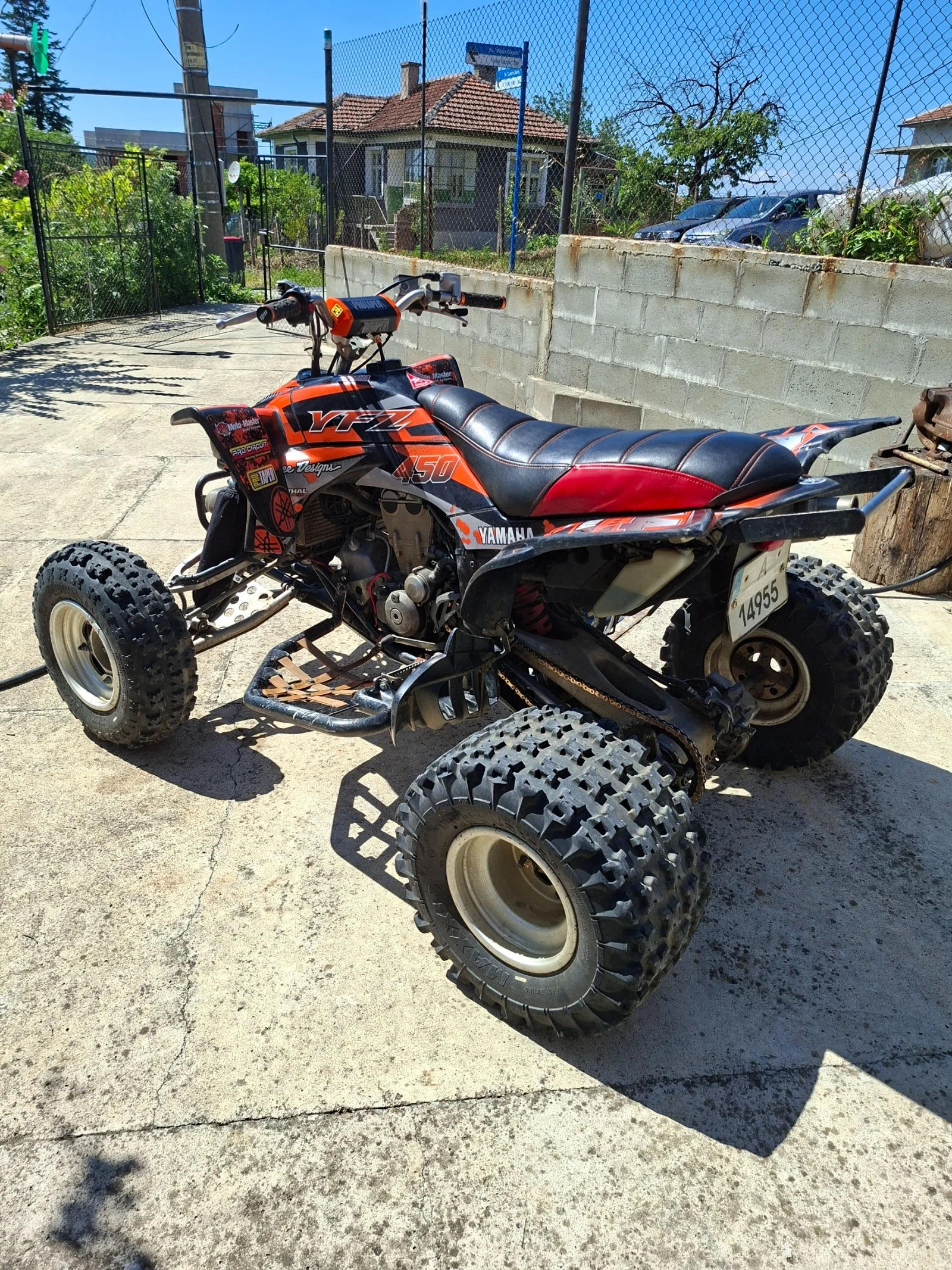 Yamaha Yfz, снимка 4 - Мотоциклети и мототехника - 55834335