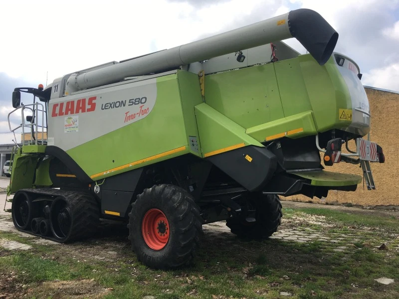 Комбайн Claas LEXION 580 TT , снимка 4 - Селскостопанска техника - 34951215