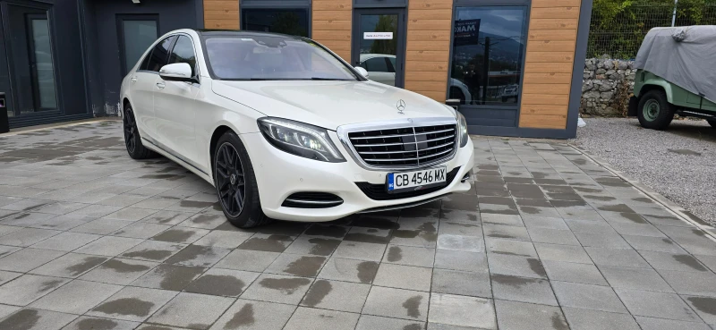 Mercedes-Benz S 500 4.7/V8-BI-TURBO/456HP/4-MATIC/PANO/NAVI/CAM/188b, снимка 3 - Автомобили и джипове - 47206131