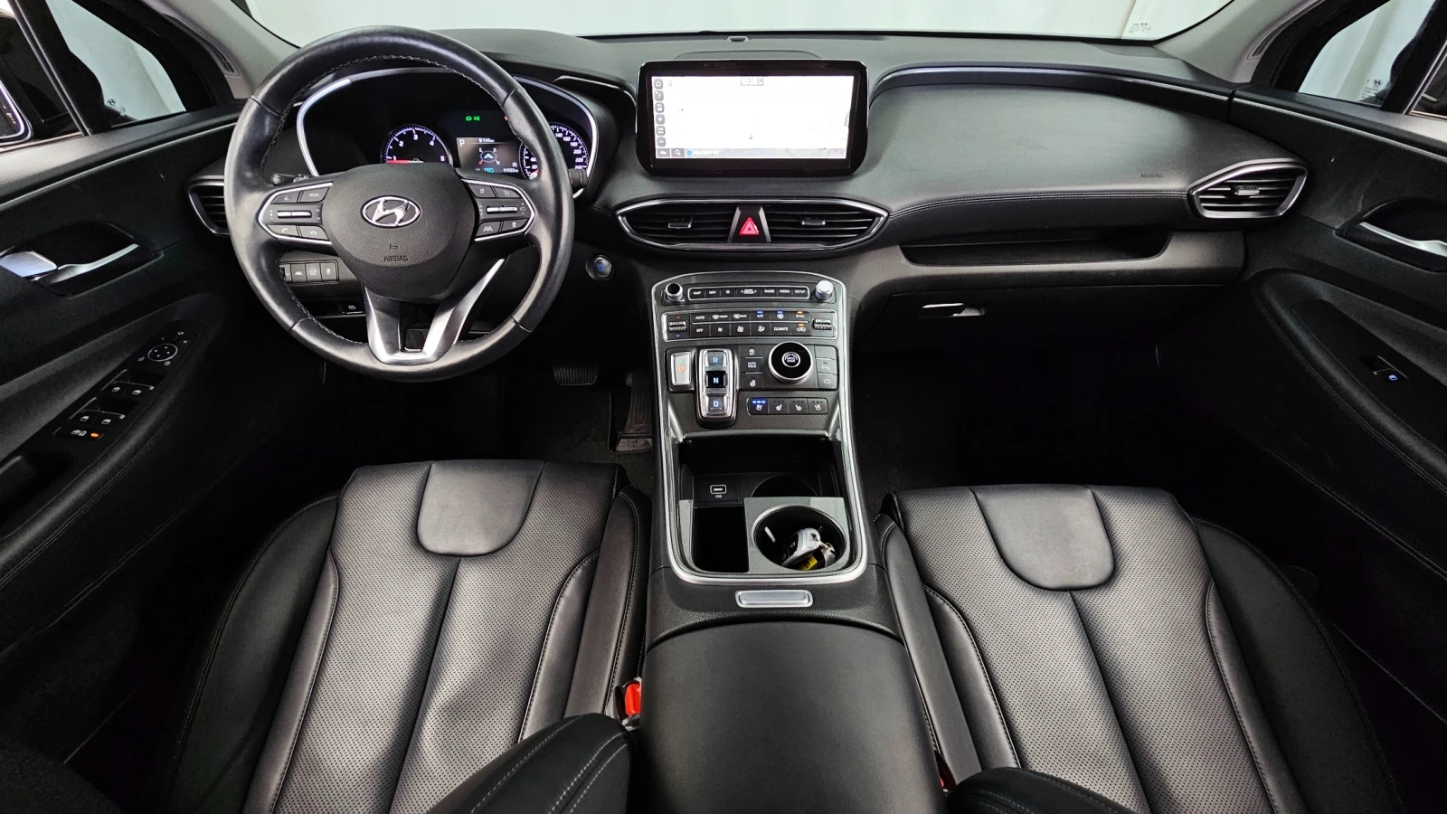 Hyundai Santa fe Exclusive* КАМЕРА* ПОДГРЕВ* ОБДУХВАНЕ, снимка 6 - Автомобили и джипове - 54966273
