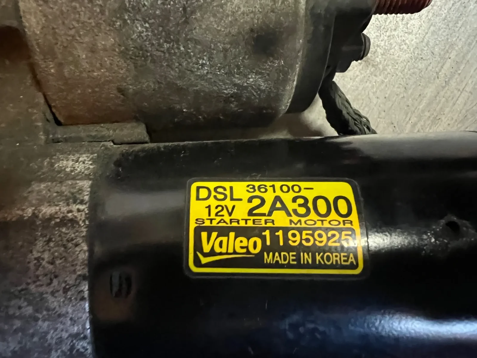 36100-2A300 ������� HYUNDAI KIA 1.1 1.4CRDI VALEO 1195925 36100-2A300 | Mobile.bg � ����������� 2