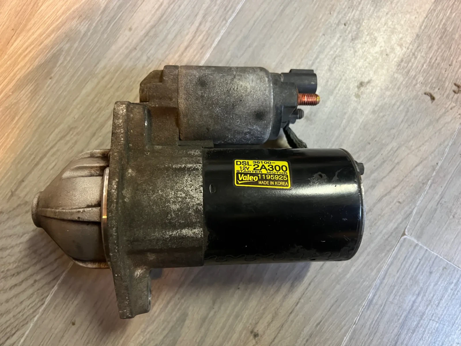 36100-2A300 СТАРТЕР HYUNDAI KIA 1.1 1.4CRDI VALEO 1195925 36100-2A300 | Mobile.bg — изображение 1