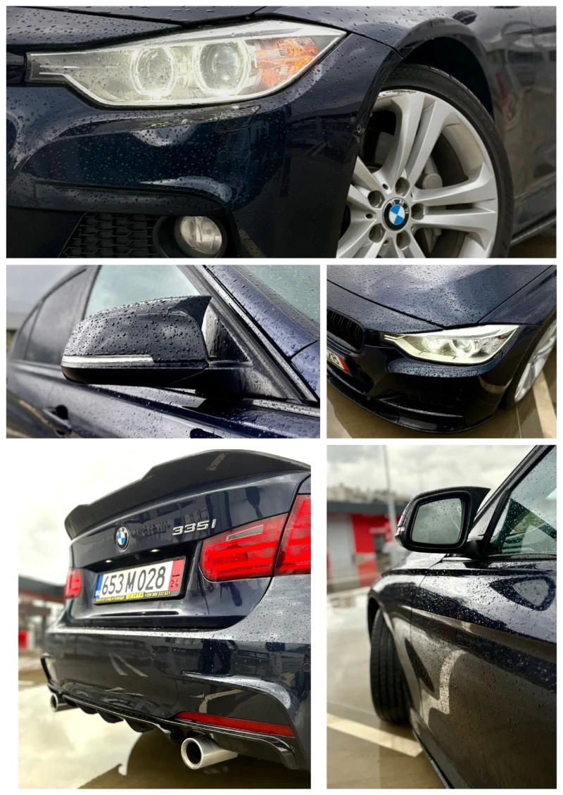 BMW 335 I Задно* 165000км* M-sport* Подгрев* Хедъп* М.точк, снимка 15 - Автомобили и джипове - 47484791