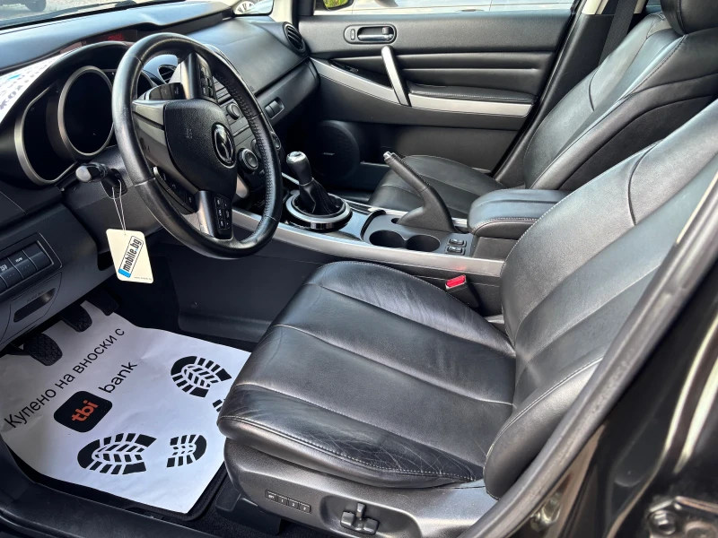Mazda CX-7 2012+ ФЕЙС+ 4* 4+ КОЖА+ НАВИ+ 6 ск+ ШИБИДАХ+ BOSE, снимка 9 - Автомобили и джипове - 51264201