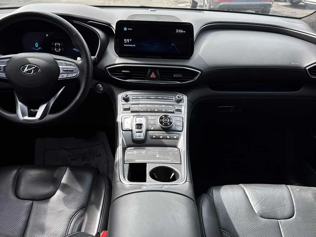 Hyundai Santa fe * Ultimate Calligraphy * CARFAX * ЦЕНА ДО БГ, снимка 9 - Автомобили и джипове - 54125628