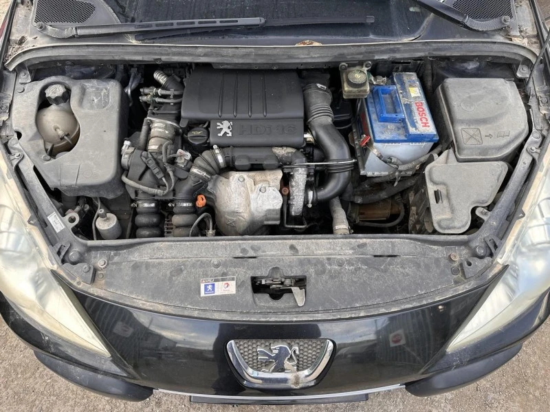 Peugeot 307 1.6HDI,Фейслифт,90кс.,2008, снимка 7 - Автомобили и джипове - 40821049