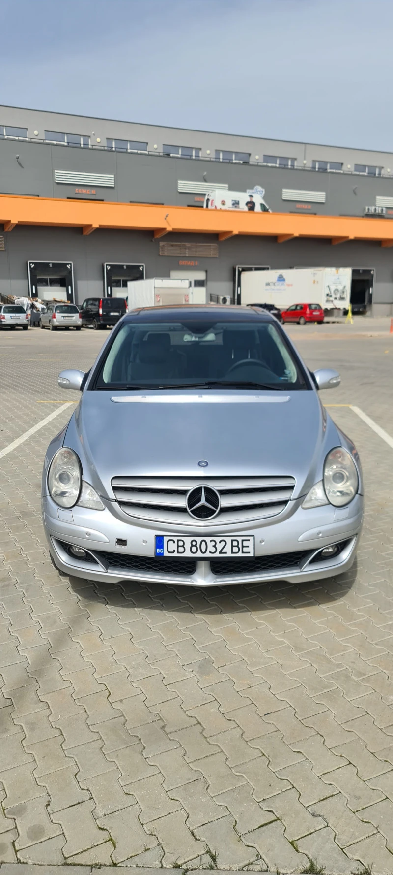 Mercedes-Benz R 500 R500 панорама + метан, снимка 1 - Автомобили и джипове - 47164172