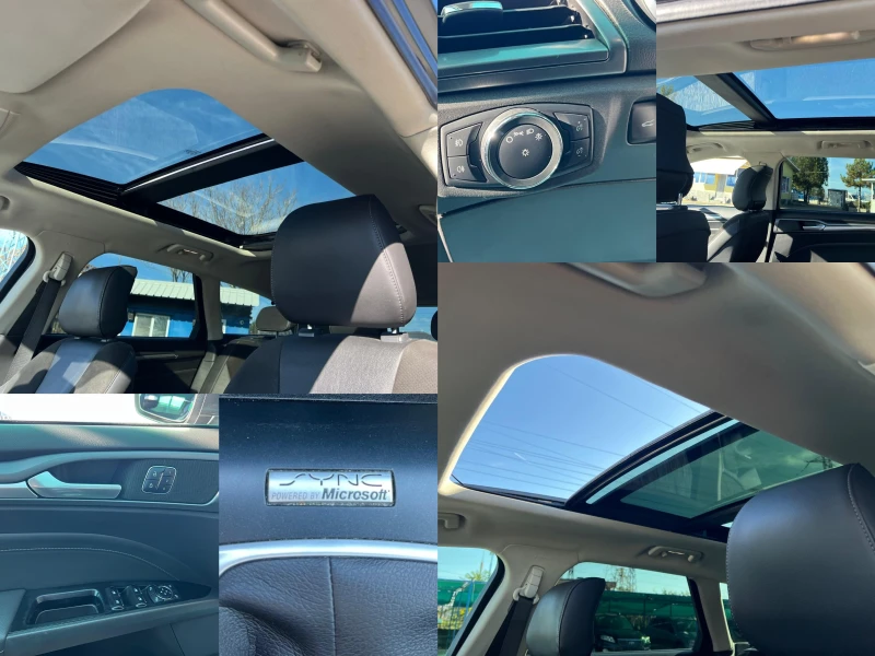 Ford Mondeo 2, 0TDCi АВТОМАТ КОЖА НАВИ ПАНОРАМА ПАМЕТ Duratorq, снимка 11 - Автомобили и джипове - 52395427