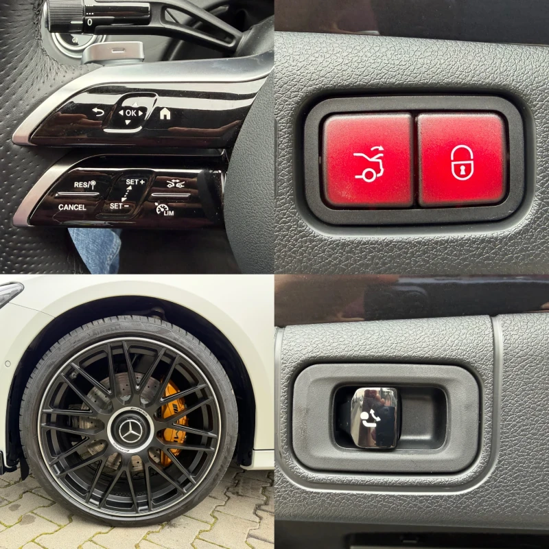 Mercedes-Benz E 300 DE#4MATIC#AMG#PLUG IN HYBRID#DESIGNO#ОБДУХВАНЕ, снимка 14 - Автомобили и джипове - 53183251