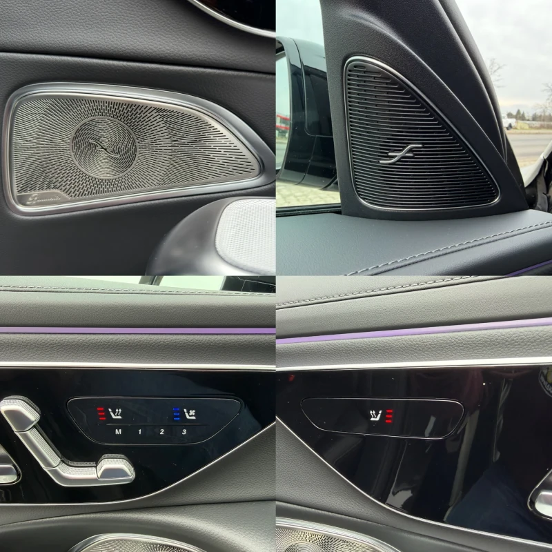 Mercedes-Benz E 300 DE#4MATIC#AMG#PLUG IN HYBRID#DESIGNO#ОБДУХВАНЕ, снимка 15 - Автомобили и джипове - 53183251