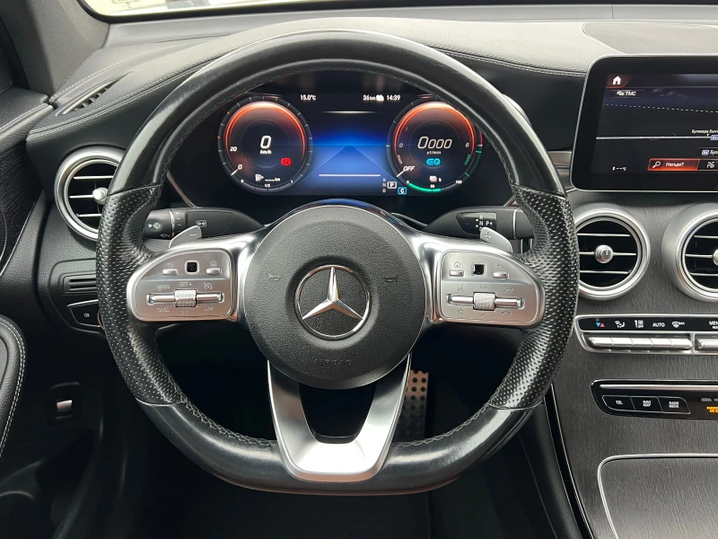 Mercedes-Benz GLC 300 DE, 9G, PHEV, 4-MATIC, AMG LINE, NIGHT PACK, CAMER, снимка 11 - Автомобили и джипове - 52335239