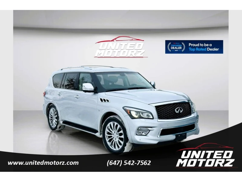 Infiniti QX80 * 4WD 5.6L V8~NO ACCIDENTS~16 Service Records~ * C, снимка 3 - Автомобили и джипове - 53024251
