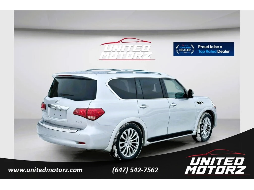 Infiniti QX80 * 4WD 5.6L V8~NO ACCIDENTS~16 Service Records~ * C | Mobile.bg � ����������� 5