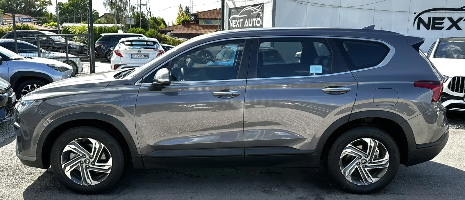 Hyundai Santa fe 2.2D 202HP AWD ОБДУХВАНЕ CAMERA LANE ASSIST EU6D, снимка 8 - Автомобили и джипове - 55942676