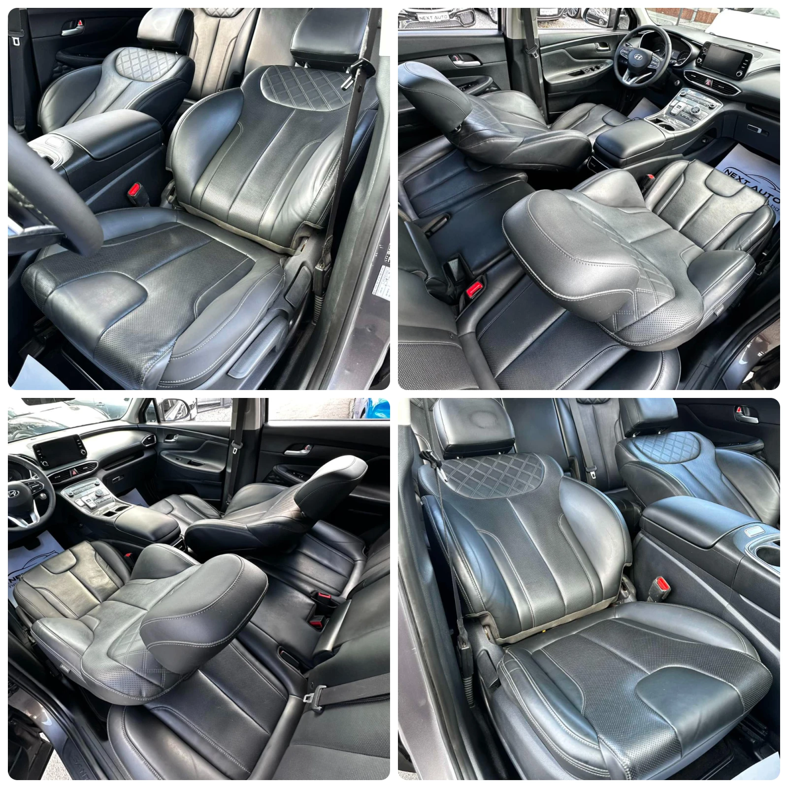 Hyundai Santa fe 2.2D 202HP AWD ОБДУХВАНЕ CAMERA LANE ASSIST EU6D, снимка 12 - Автомобили и джипове - 55942676
