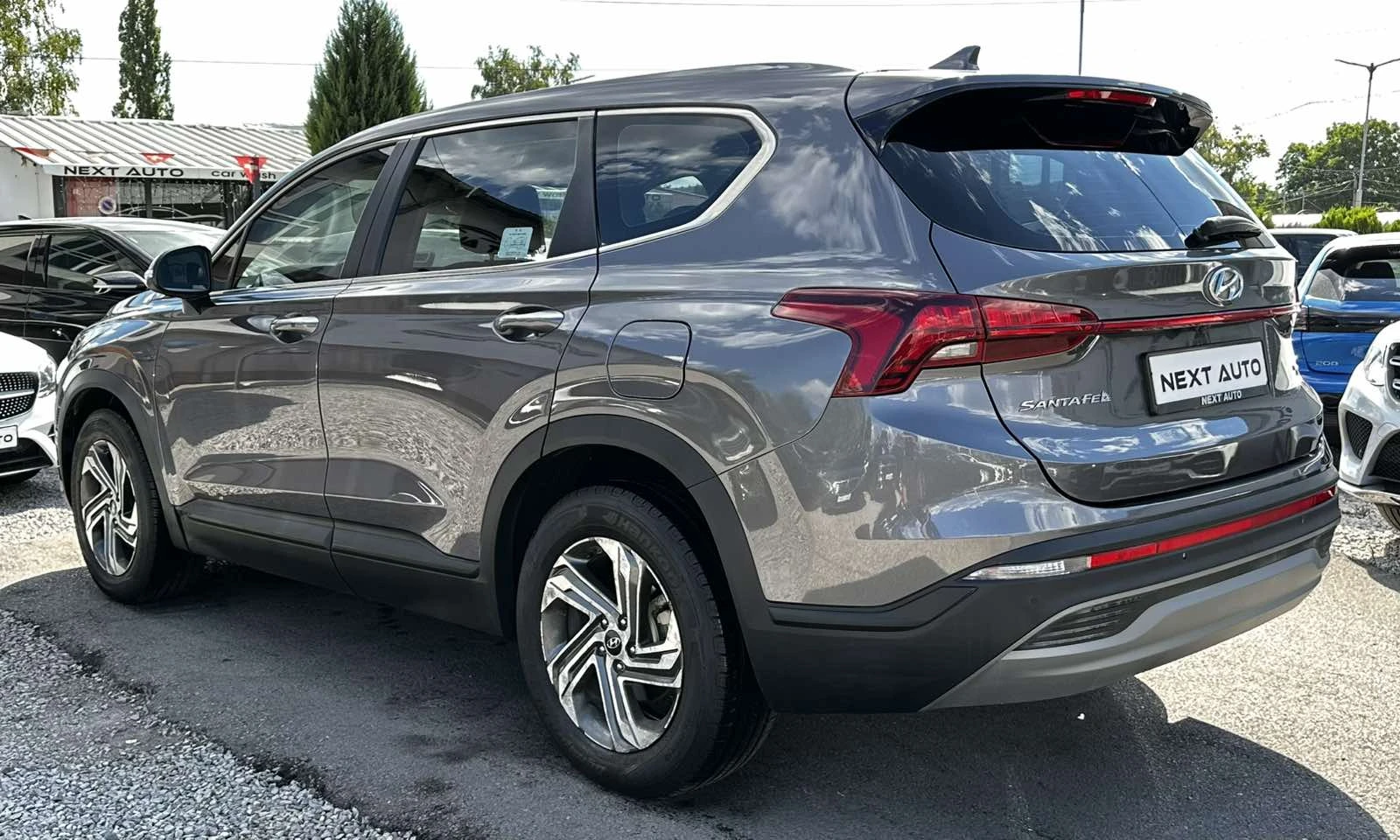 Hyundai Santa fe 2.2D 202HP AWD ОБДУХВАНЕ CAMERA LANE ASSIST EU6D, снимка 7 - Автомобили и джипове - 55942676