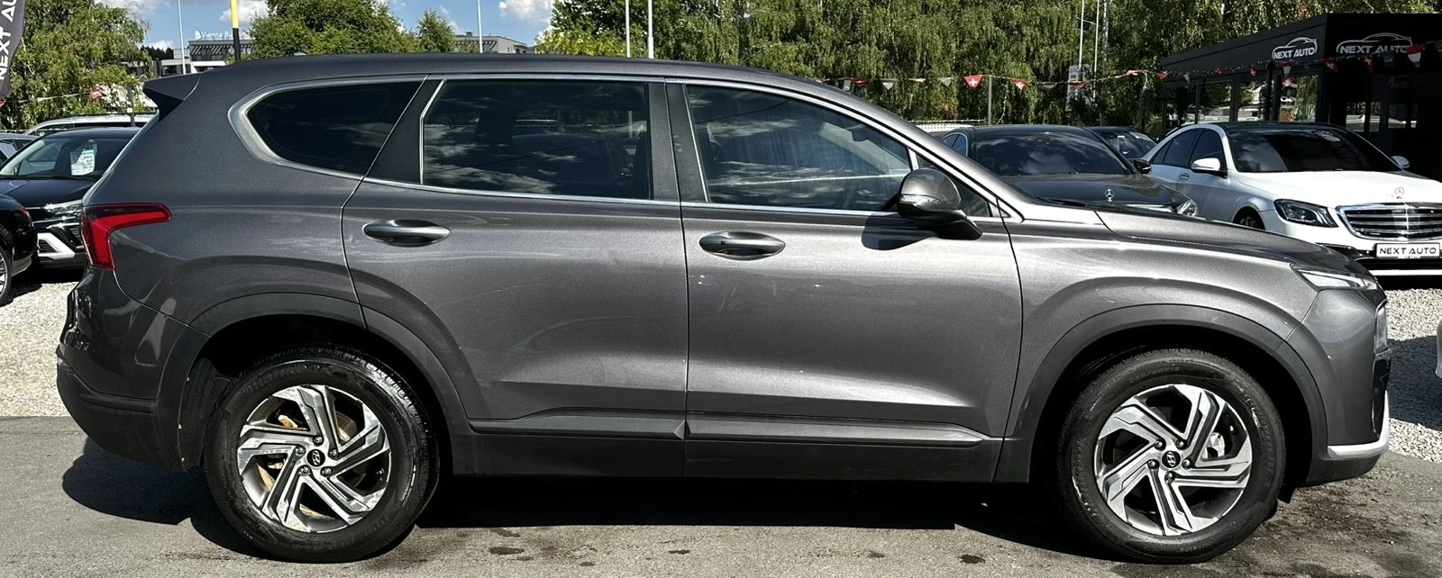 Hyundai Santa fe 2.2D 202HP AWD ОБДУХВАНЕ CAMERA LANE ASSIST EU6D, снимка 4 - Автомобили и джипове - 55942676