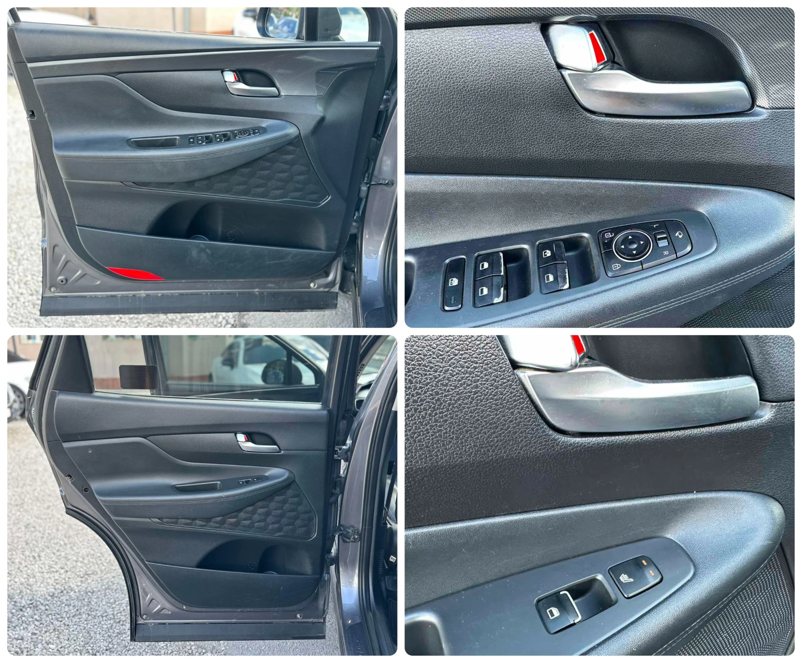 Hyundai Santa fe 2.2D 202HP AWD ОБДУХВАНЕ CAMERA LANE ASSIST EU6D, снимка 15 - Автомобили и джипове - 55942676